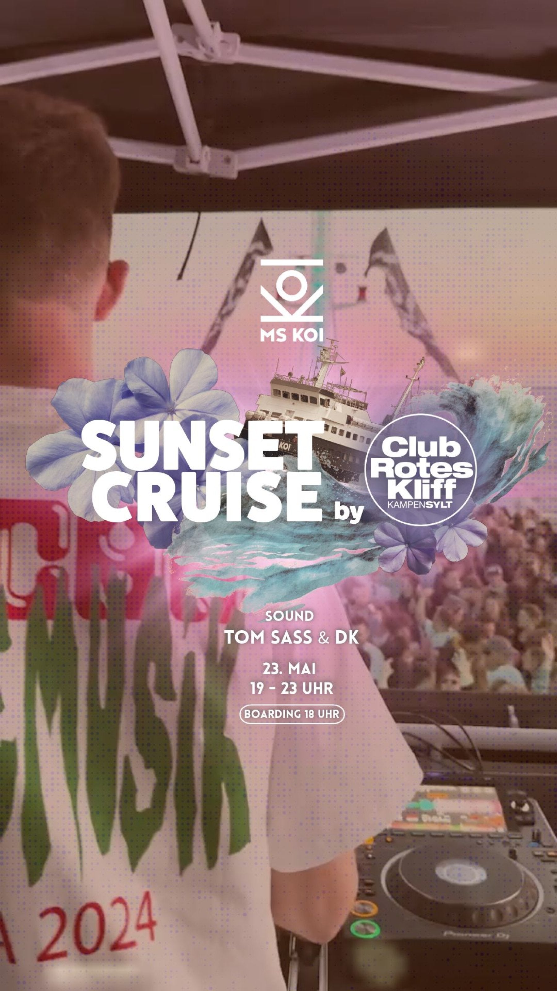 Sa, 23.05. // Sunset Cruise Sylt by Club Rotes Kliff