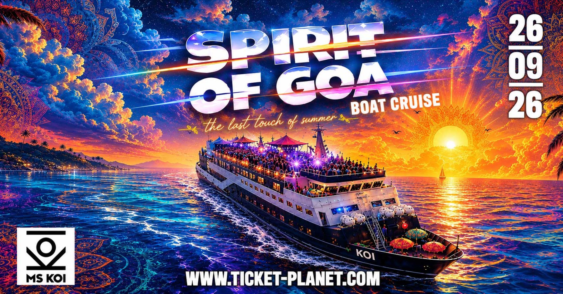 Sa, 26.09. // Spirit Of Goa Bootparty