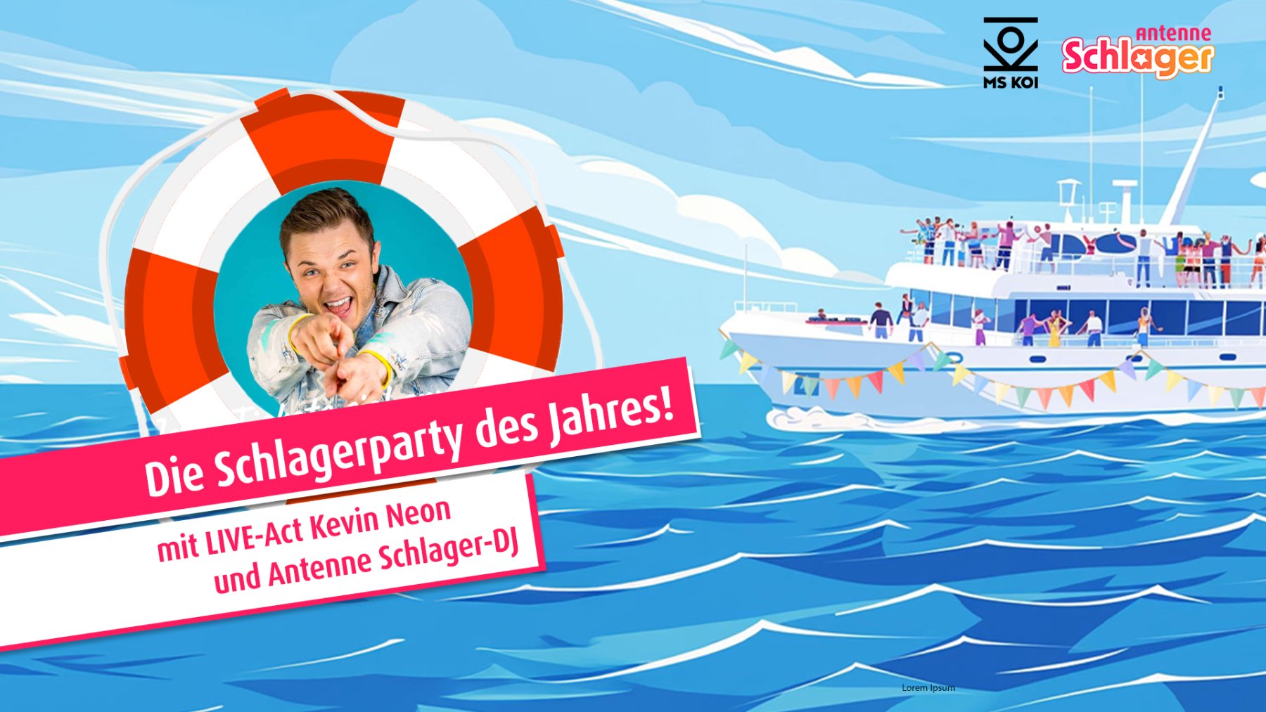 So, 30.08. // Antenne Schlager Partyschiff